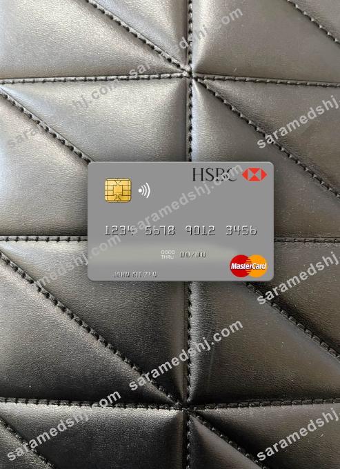 Turkey HSBC Bank mastercard photolook front